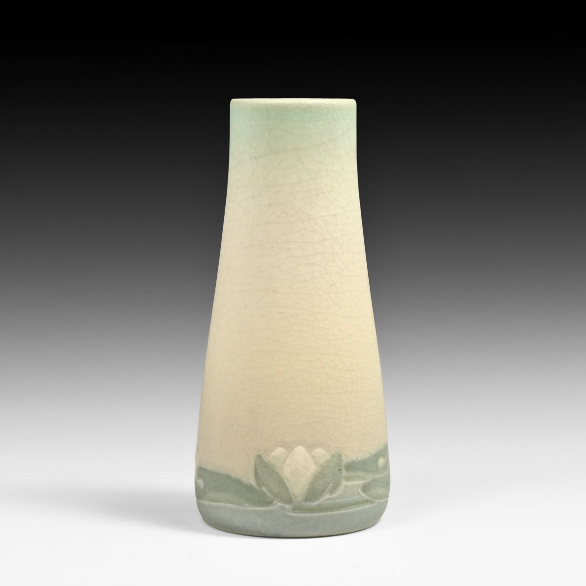 Rookwood Pottery Lorinda Epply Water Lily Vellum Vase 1909