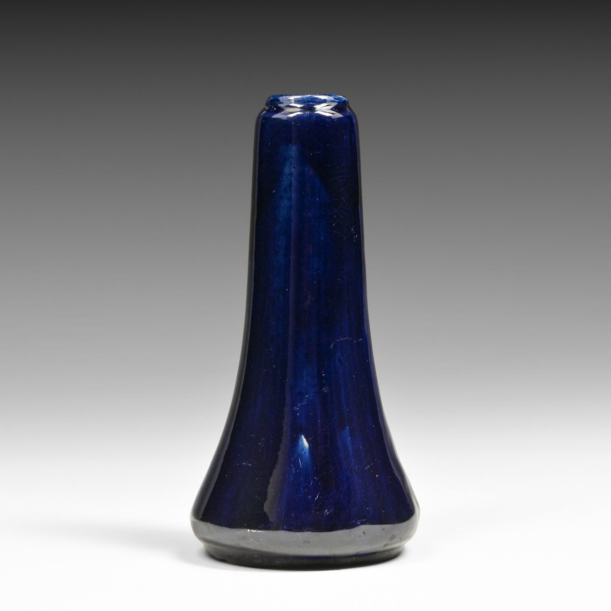 University of Minnesota Pottery (UMP) St. Paul, MN Cobalt Blue Vase 1920-1940