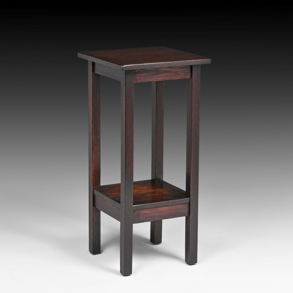 Gustav Stickley Square Oak Side Table c1910