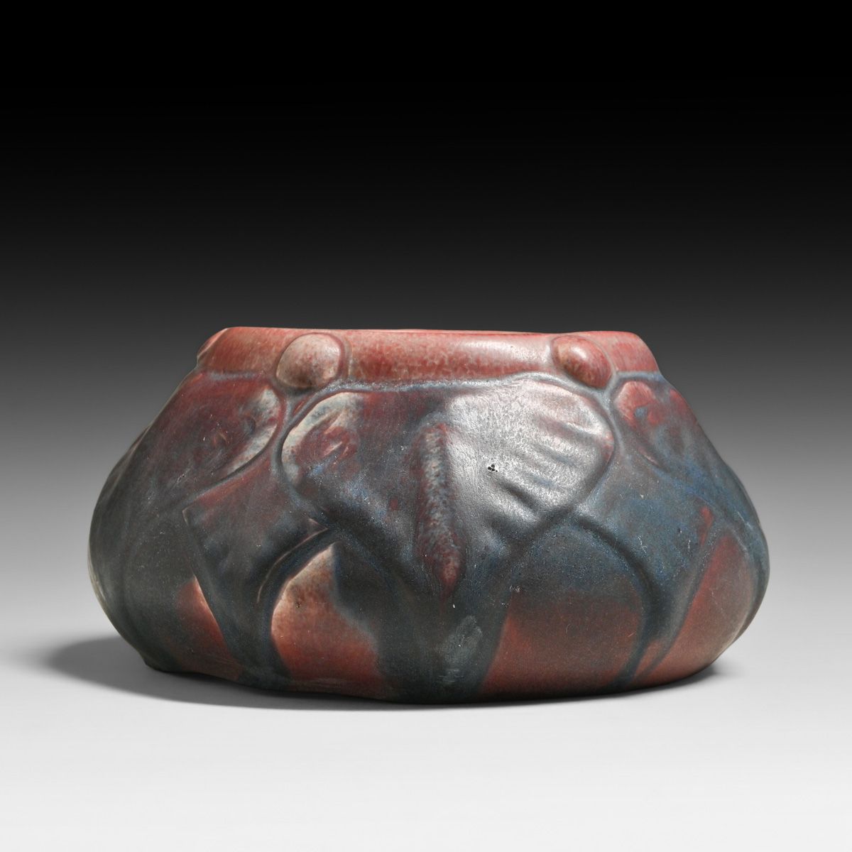 Van Briggle #858 Matte Glazed Lily Pad Bowl c1920