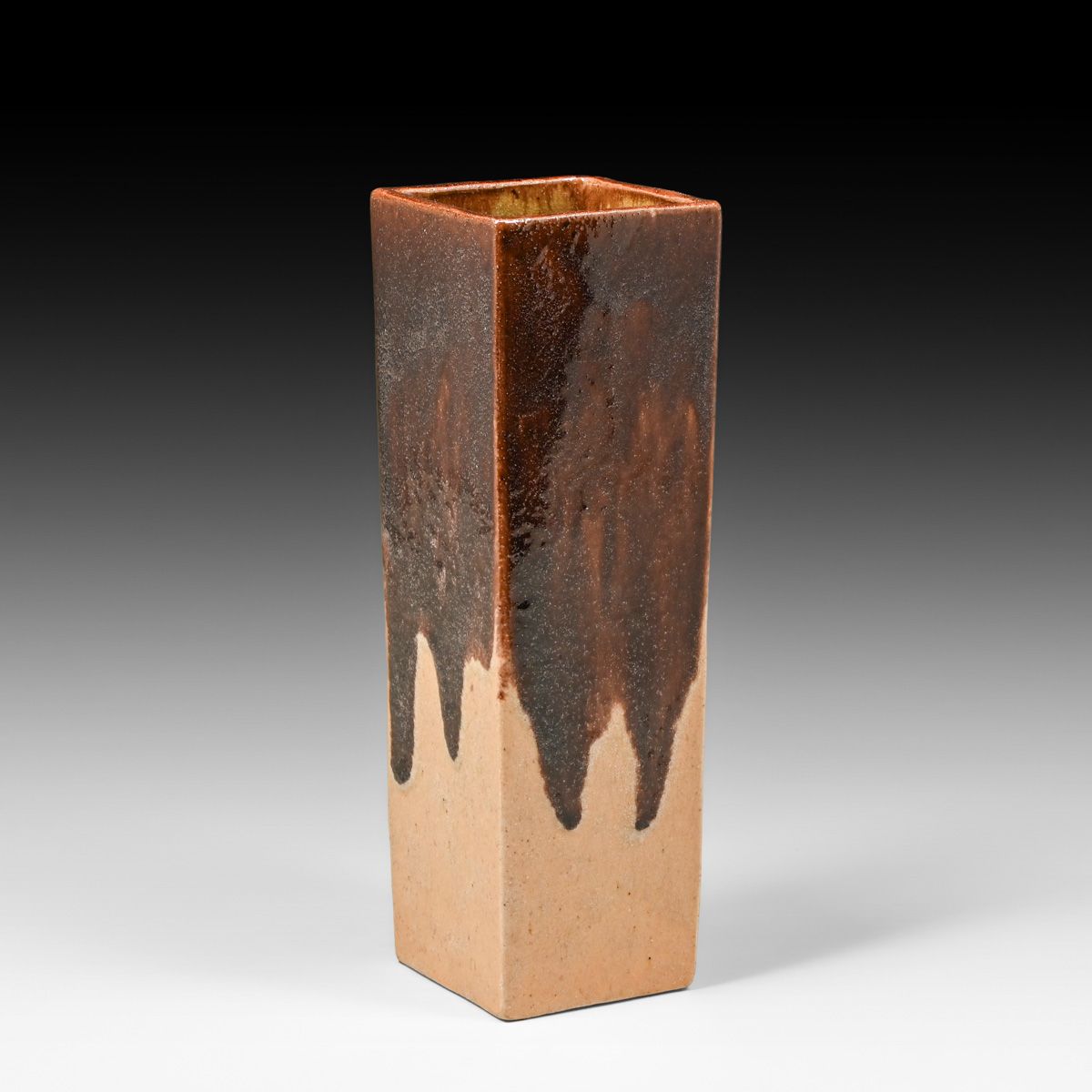 Minneapolis Handicraft Guild Square Drip Vase 1904-1918