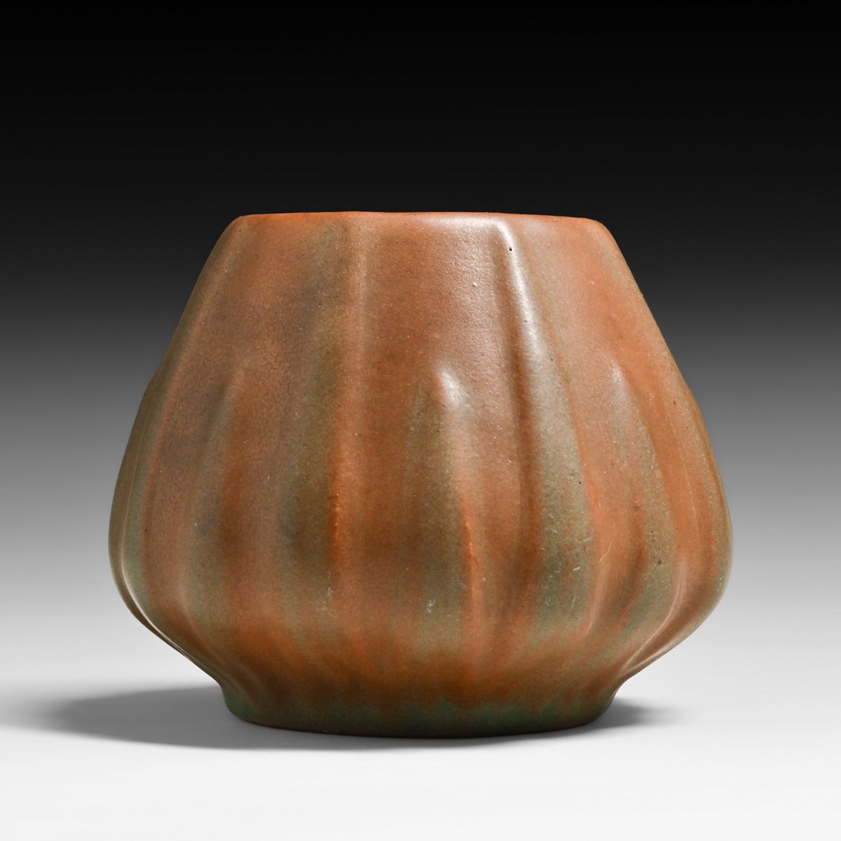 Van Briggle Yucca Leaves Vase c1920s