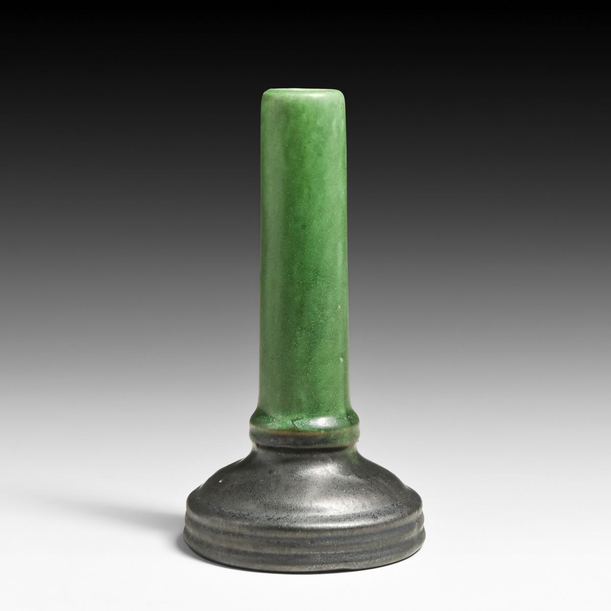 Peters & Reed Matte Green Bud Vase c1910s