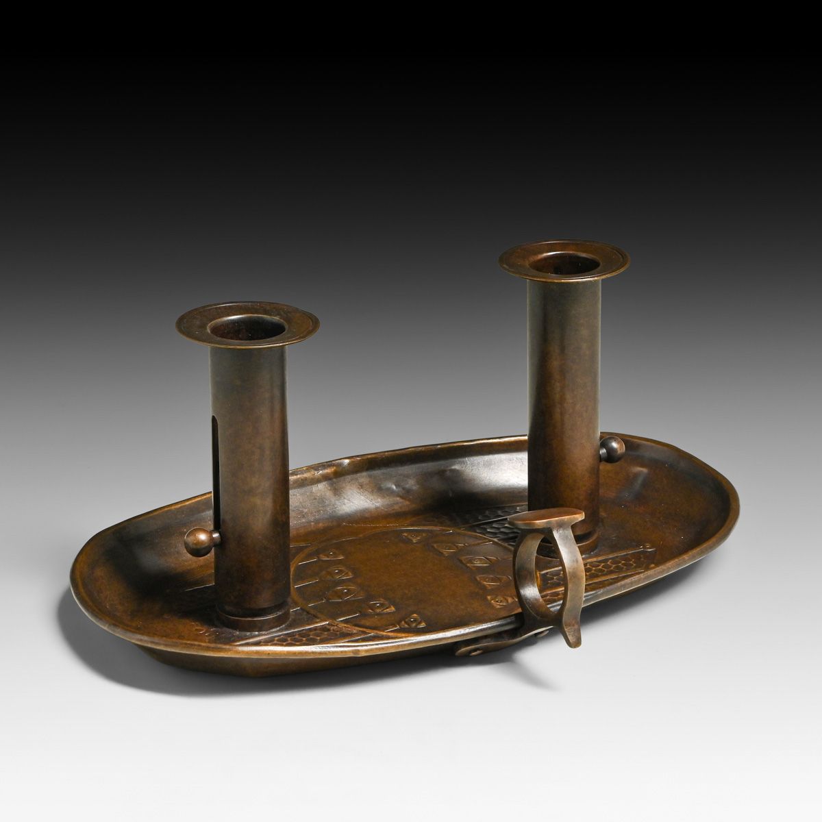 WMF - German Art Nouveau Double Candlestick c1900s