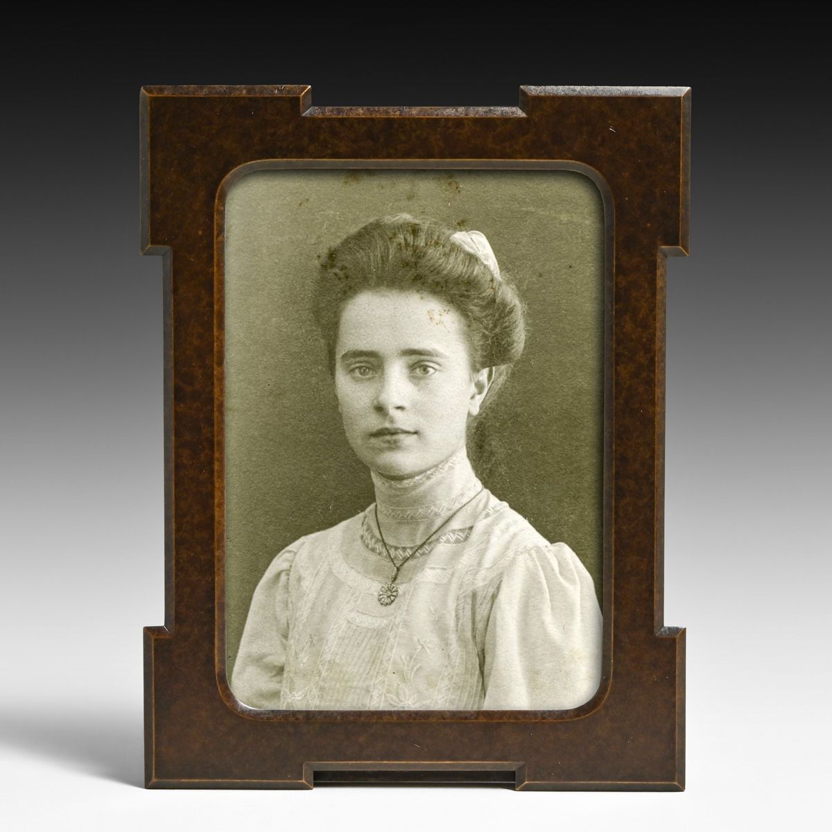 Luce Jumel - French Art Nouveau Bronze Frame c1910