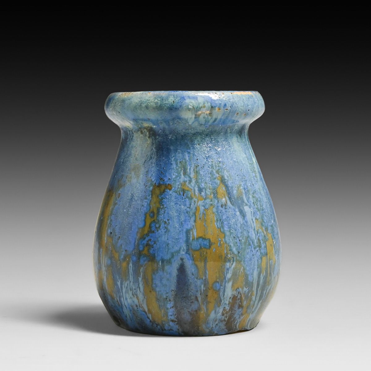 Pierrefonds - French Miniature Crystalline Vase c1910