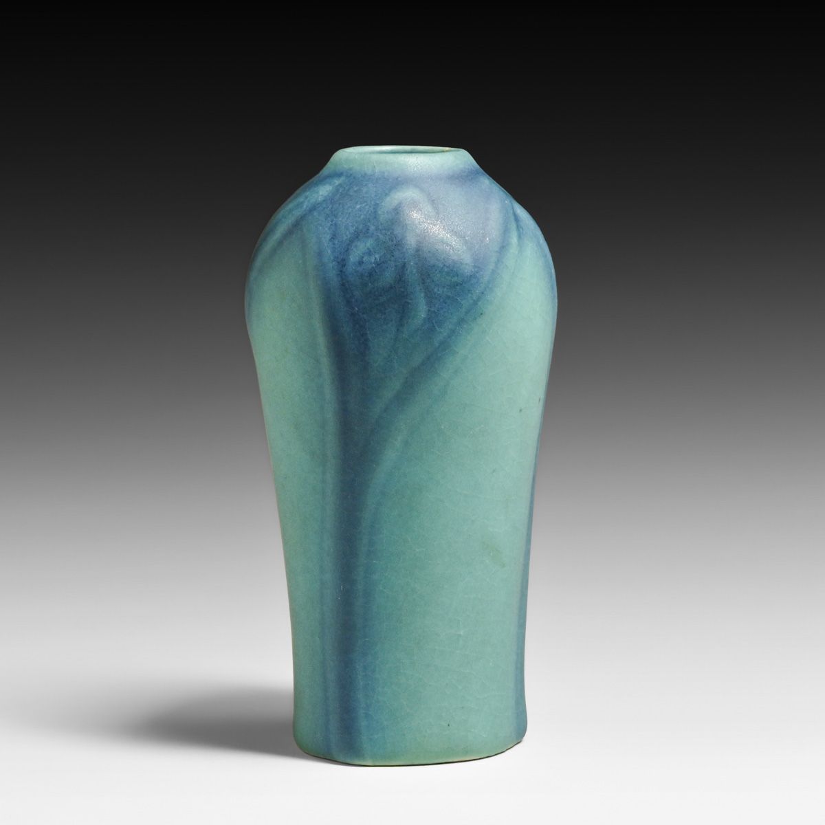 Van Briggle Matte Turquoise Vase c1920s