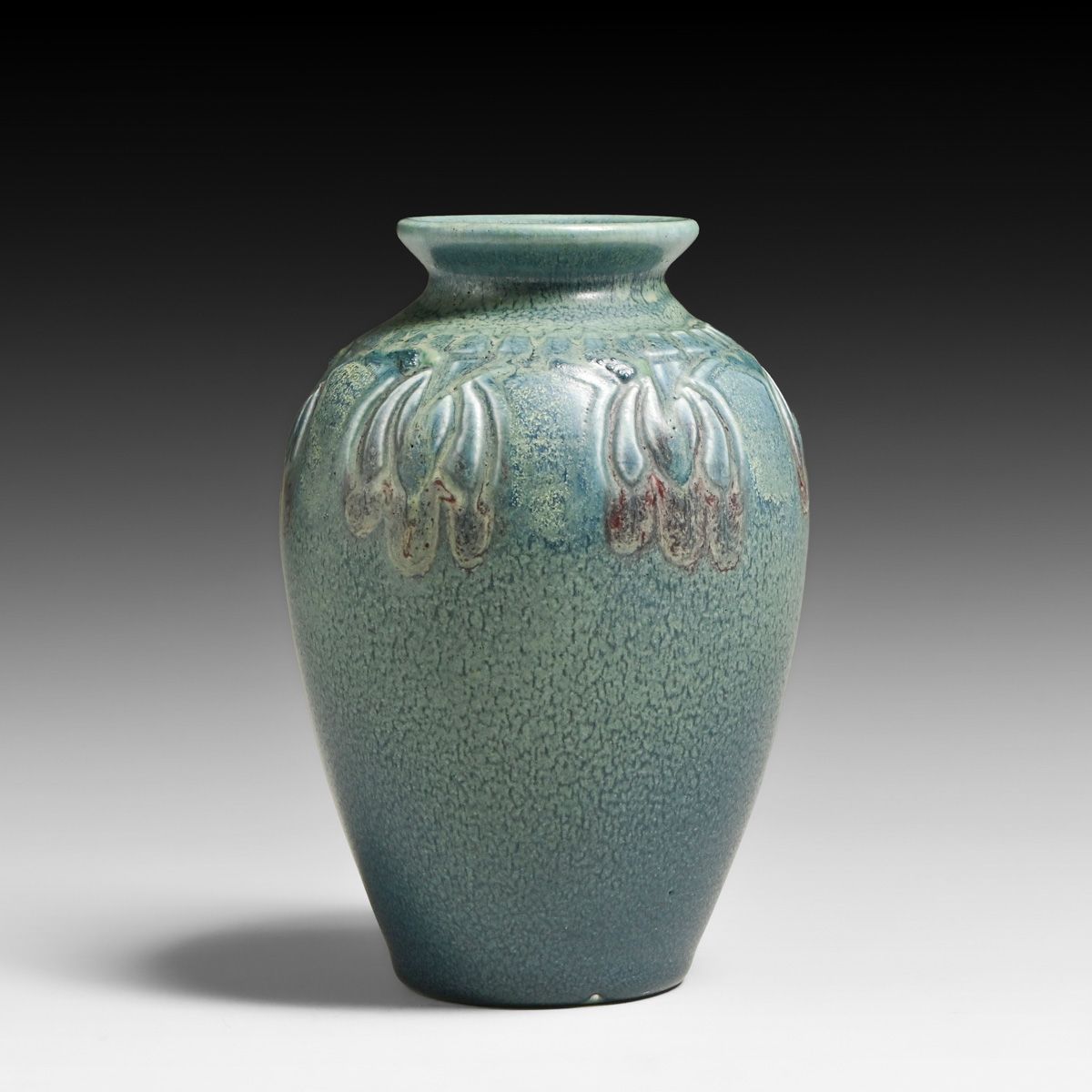 Rookwood Pottery Charles S. Todd Carved & Decorated Vase 1917