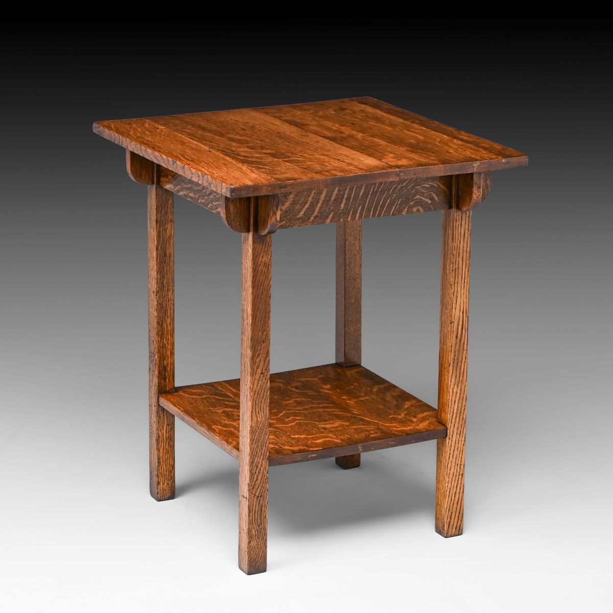 Stickley Brothers Square Oak Table c1905
