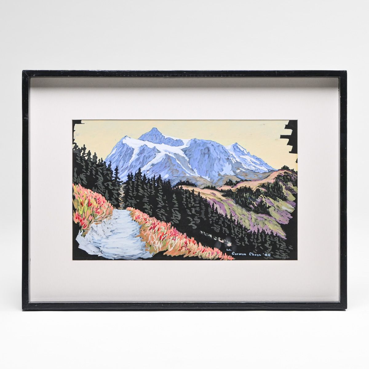 Wendell Corwin Chase (1897-1988) Trail to Mount Shuksan 1950
