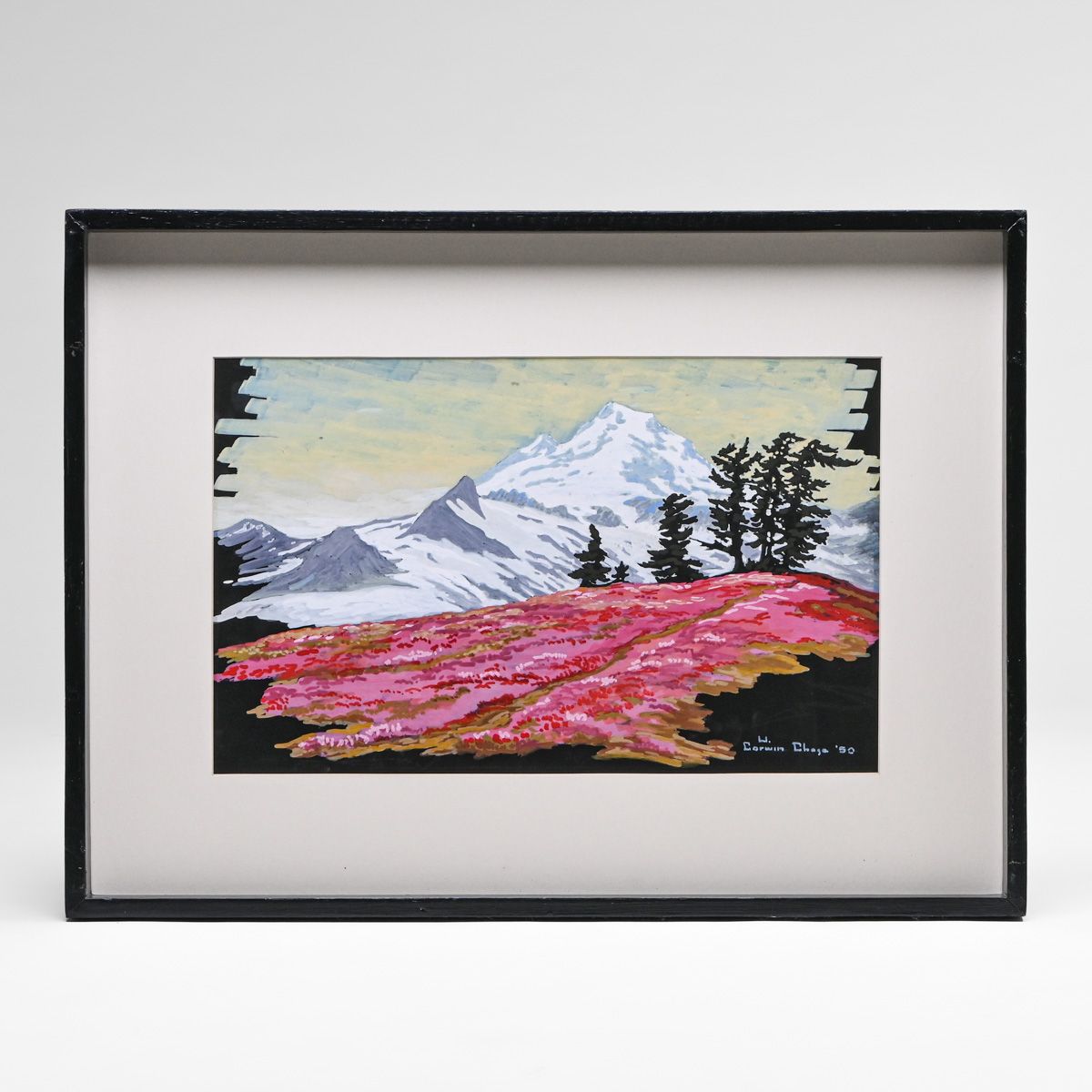 Wendell Corwin Chase (1897-1988) Mount Baker from Artist Point 1950