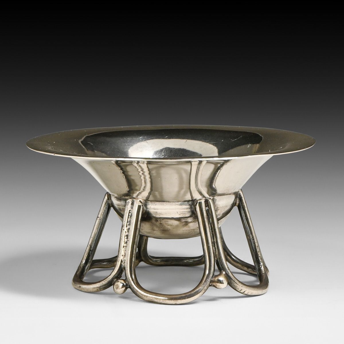 William Spratling -Taxco, Mexico Sterling Silver Salt Cellar c1940-1944