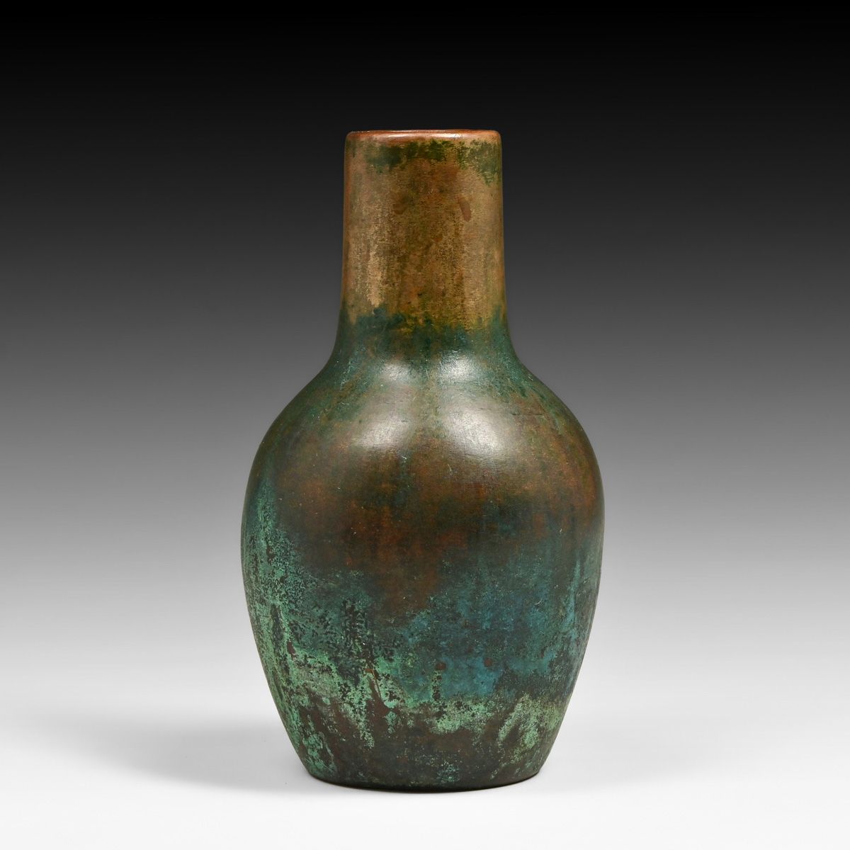 Clewell #360 Copper-Clad Vase c1910