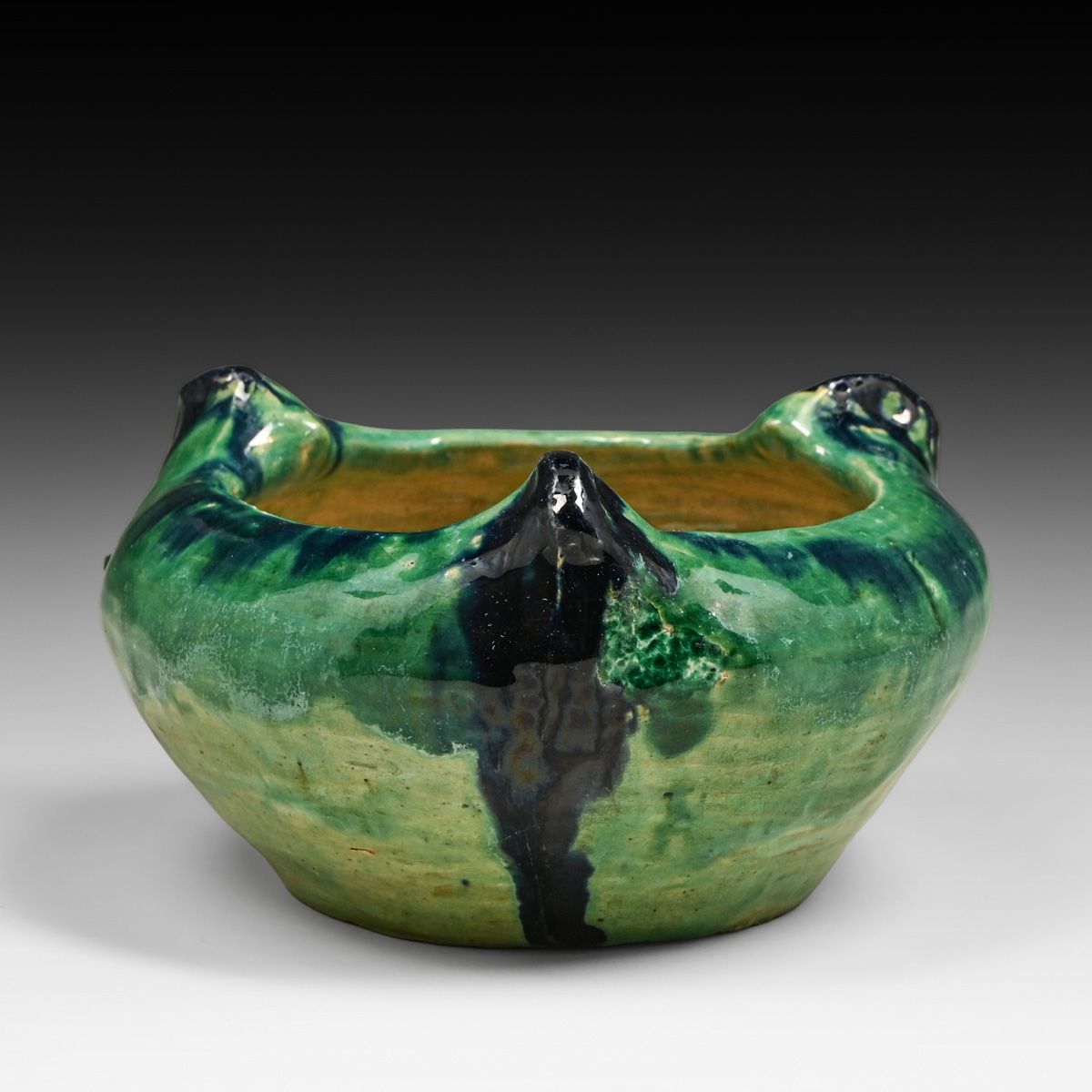 Arts & Crafts Period Three-Handled Studio Bowl c1910