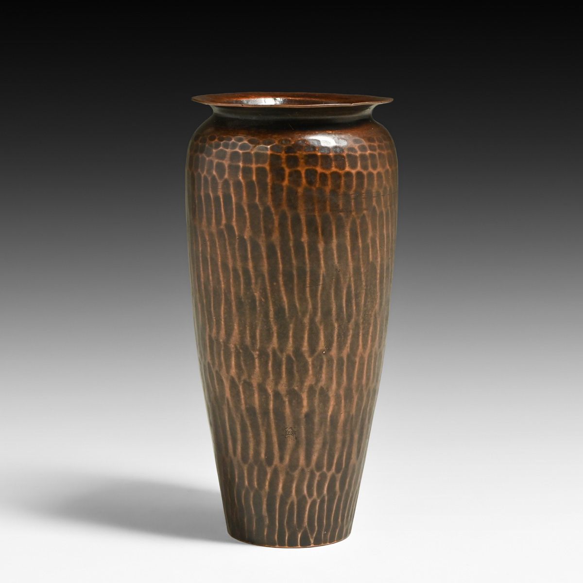 Roycroft Hammered Copper Vase c1920s