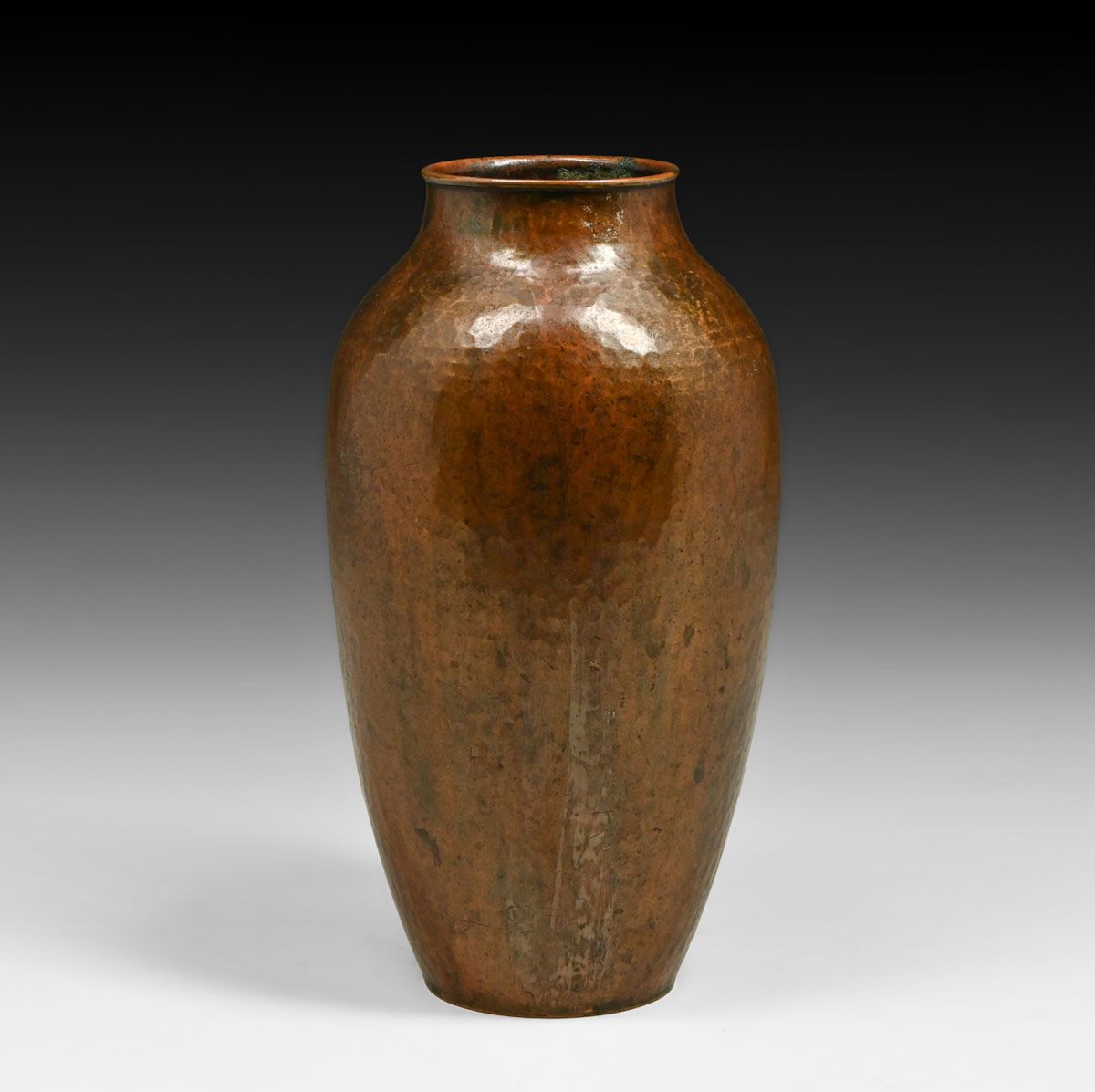 Armenac Hairenian Hammered Copper Vase c1930s