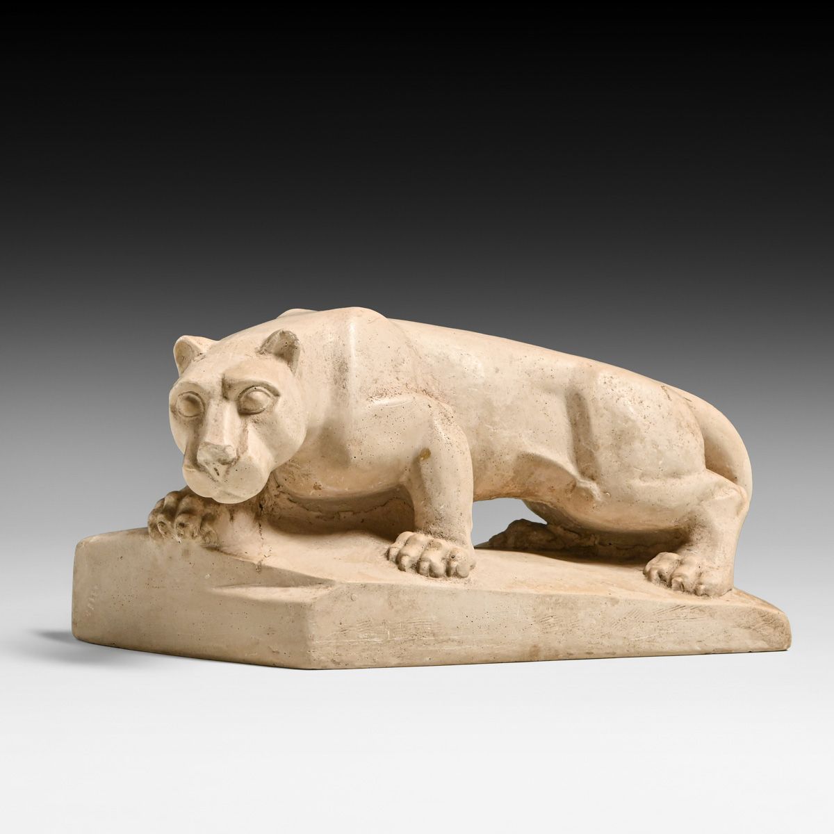 Heinz Warneke Penn State Nittany Lion Shrine "Puma" Sculpture c1980s