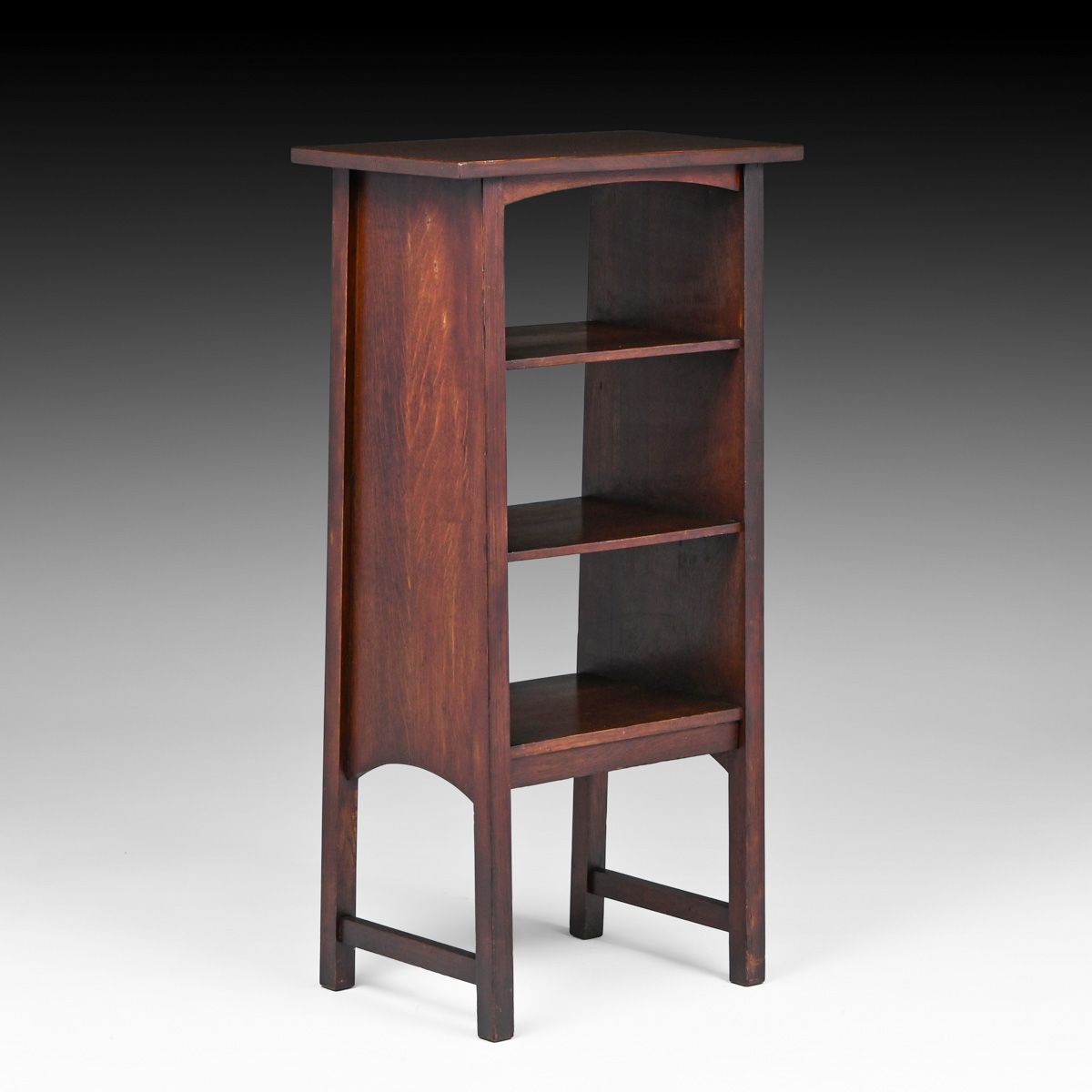Gustav Stickley – Harvey Ellis Designed #72 Oak Magazine Stand c1905
