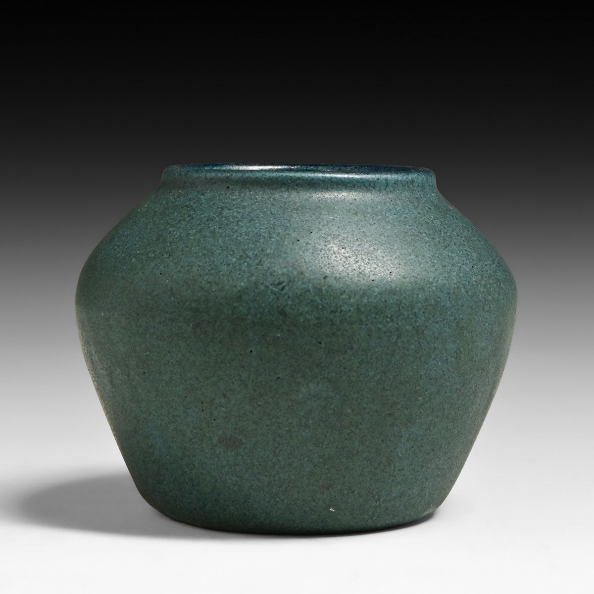 Minneapolis Handicraft Guild Matte Blue Vase c1904-1918