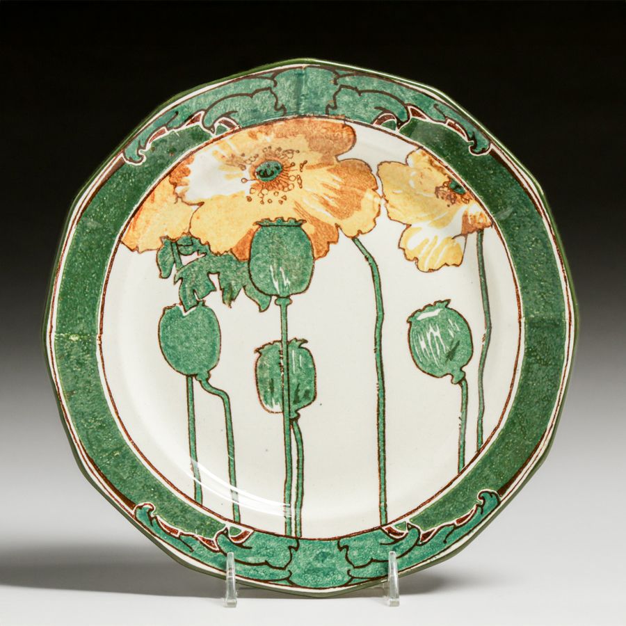 Royal Doulton Poppy Plate c1900s