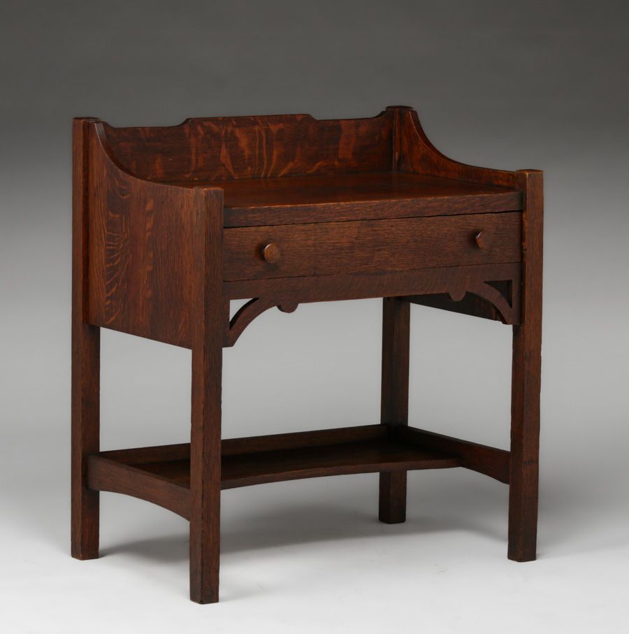 Grand Rapids One-Drawer Desk c1910