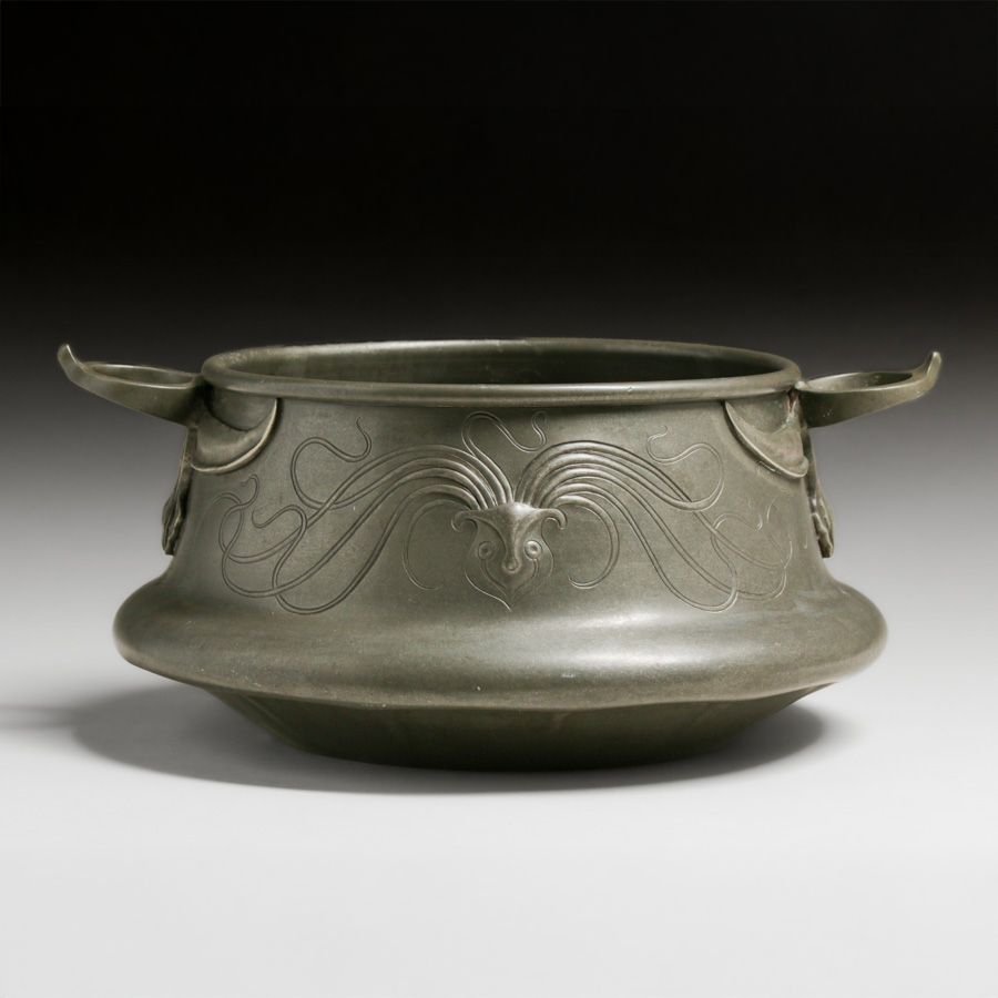 Art Nouveau Two-Handled Bowl c1900