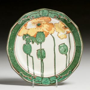 Royal Doulton Poppy Plate c1900s