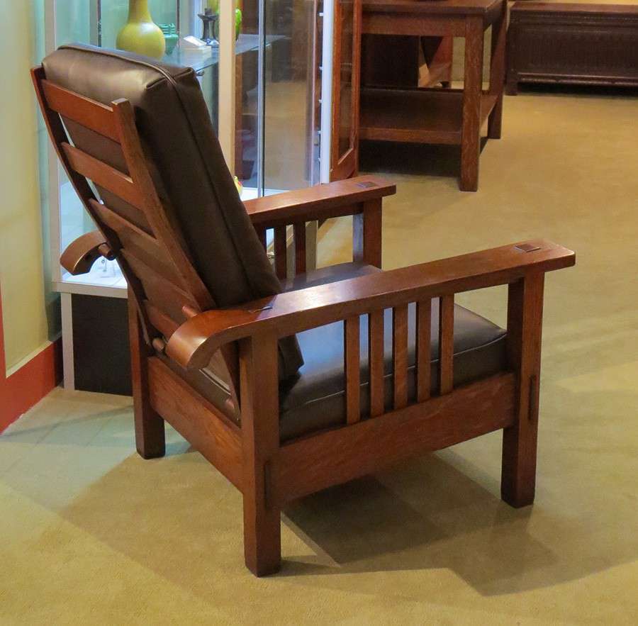 Stickley Brothers Spindled Morris Chair | California Historical Design