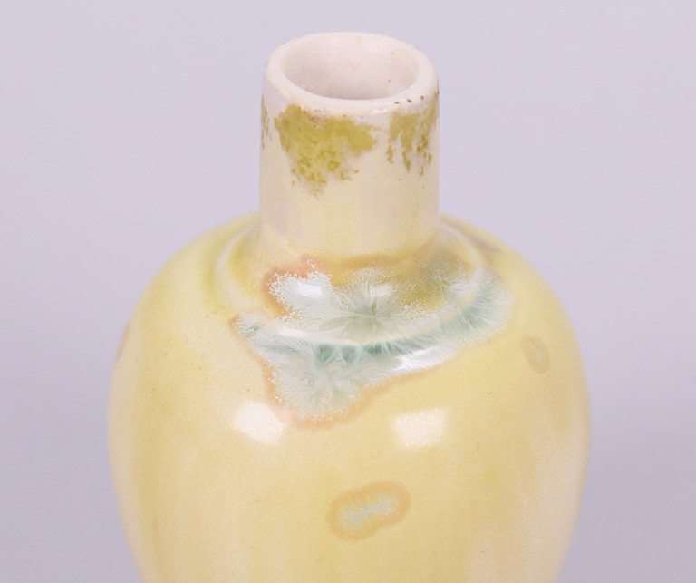 University City Small Crystalline Vase | California Historical Design