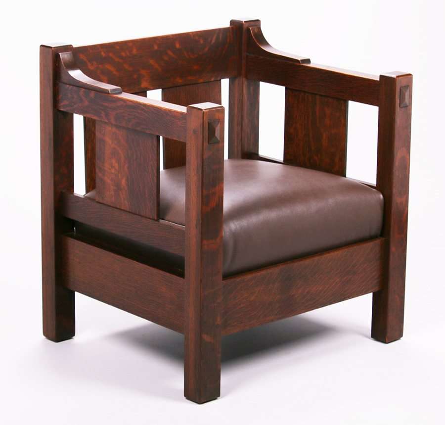 Lifetime Furniture Co Massive Cube Chair | California Historical Design