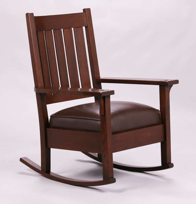 Gustav Stickley Rocker c1910 | California Historical Design