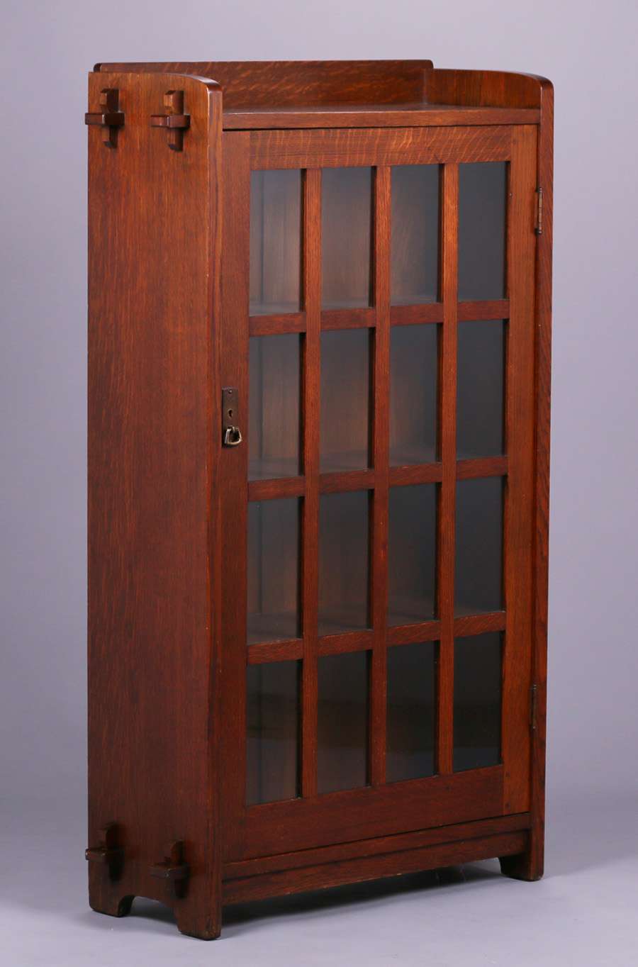 L&JG Stickley One-Door Bookcase | California Historical Design