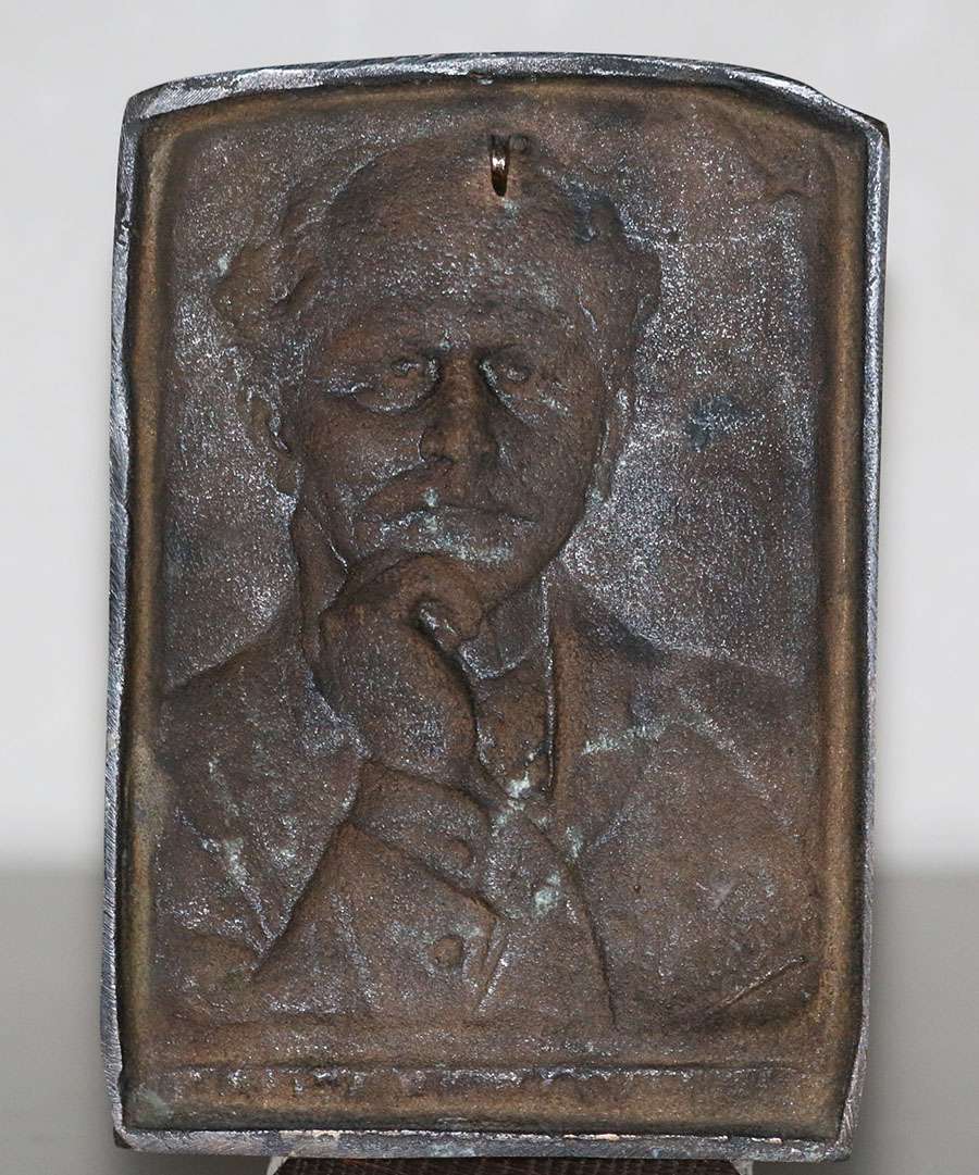 Bronze Plaque of Astronomer Percival Lowell c1919 | California ...