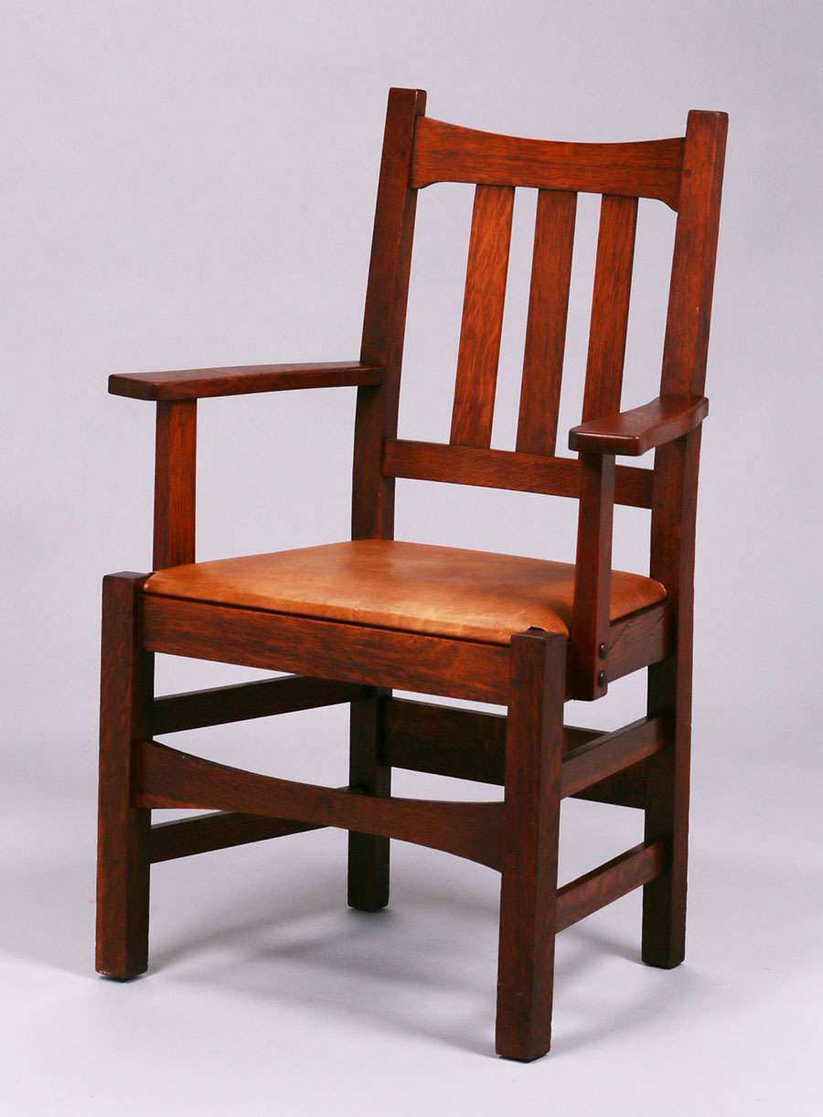 Set of 6 Stickley Brothers #379 1/2 Dining Chairs | California ...