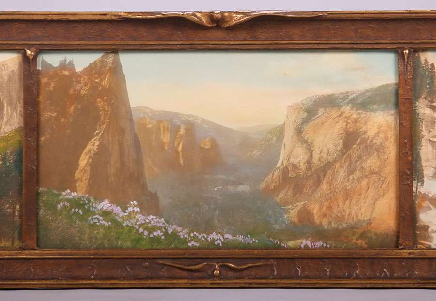 Antique Hand-Tinted Photo Triptych Yosemite c1910-1920 | California ...