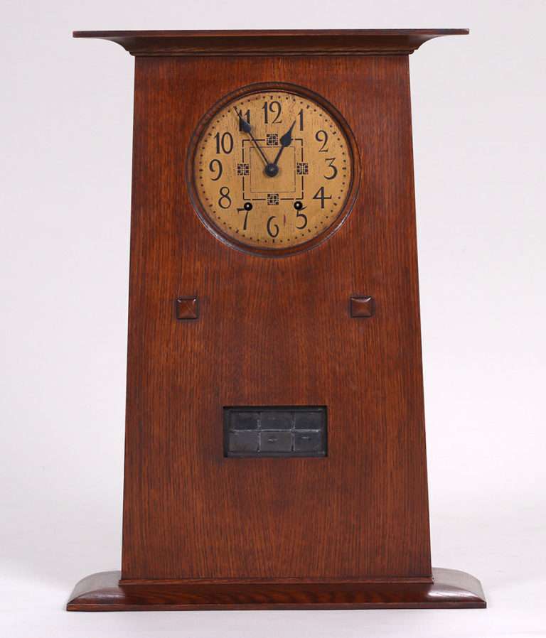 New Stickley Mantle Clock | California Historical Design