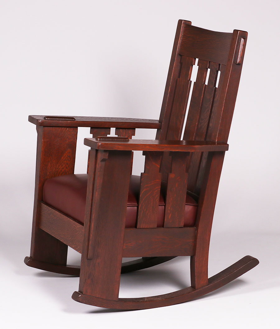 Charles Stickley Tallback Rocker | California Historical Design