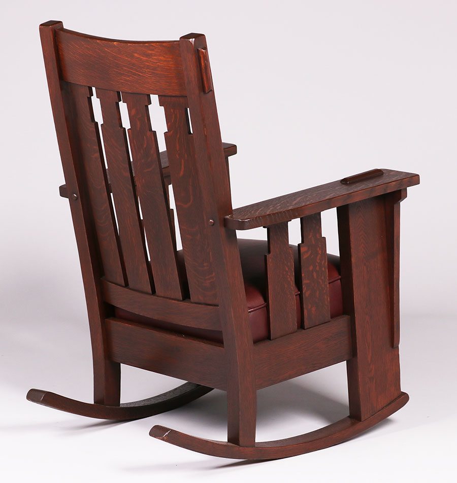 Charles Stickley Tallback Rocker | California Historical Design