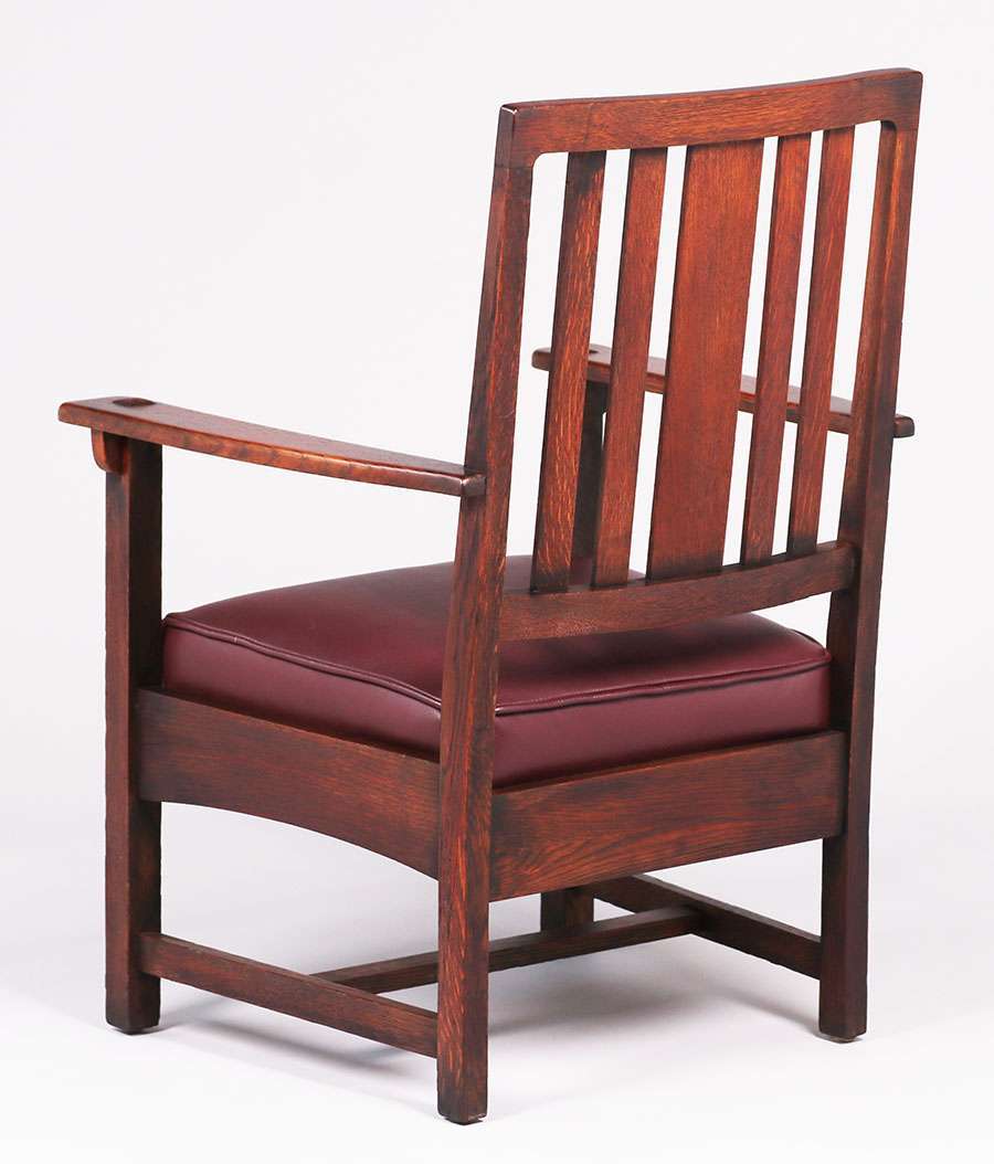 Limbert Ebon-Oak Armchair | California Historical Design