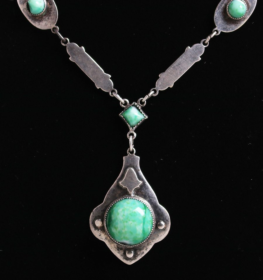 Chicago Arts & Crafts Sterling Silver Necklace c1910 | California ...