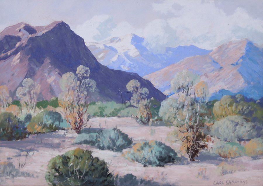 Carl Sammons Painting Palm Springs | California Historical Design