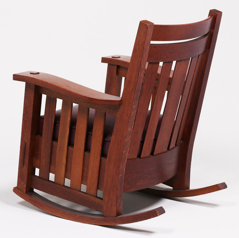 Harden Furniture Co Armchair & Rocker c1910 | California Historical Design