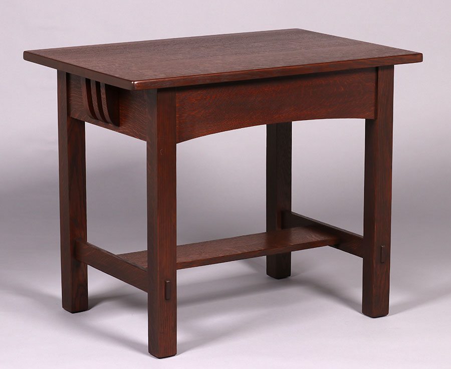 Limbert One-Drawer Side Table Desk c1910 | California Historical Design