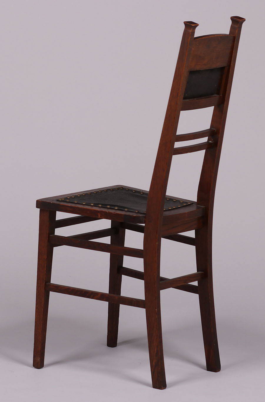 California Historical Design | Arts & Crafts Narrow Desk Chair c1905