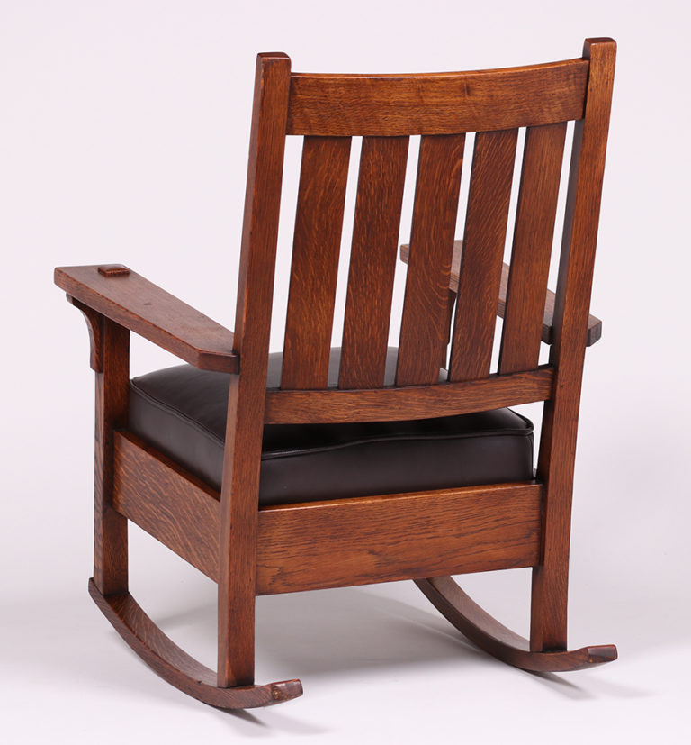 Gustav Stickley #317 Rocker c1902-1904 | California Historical Design