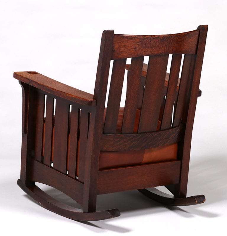 Limbert Slatted Rocker C1910 