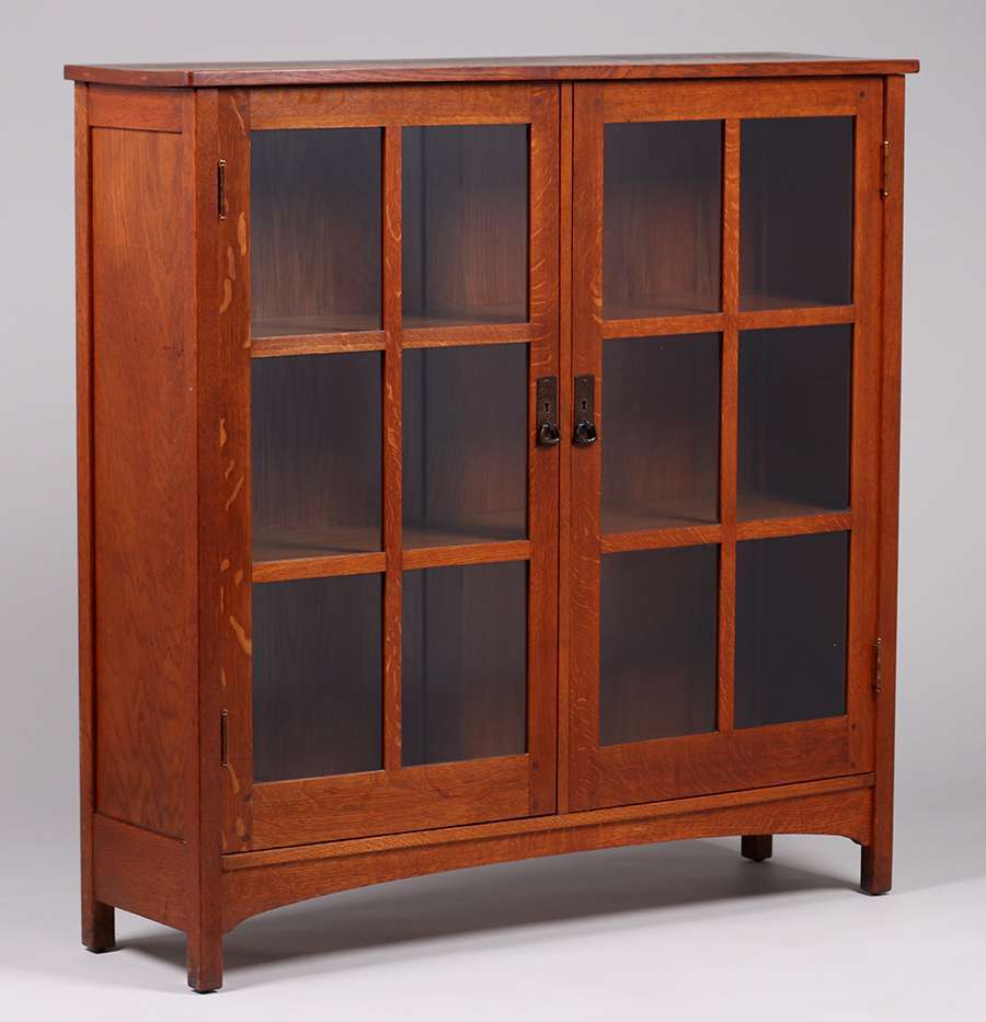 L&JG Stickley Two-Door Bookcase c1907-1912 | California Historical Design