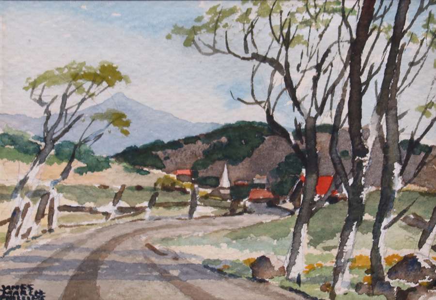 James March Phillips Watercolor 