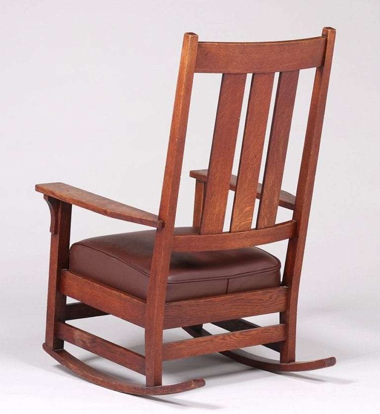 Gustav Stickley Tallback Rocker c1910 | California Historical Design