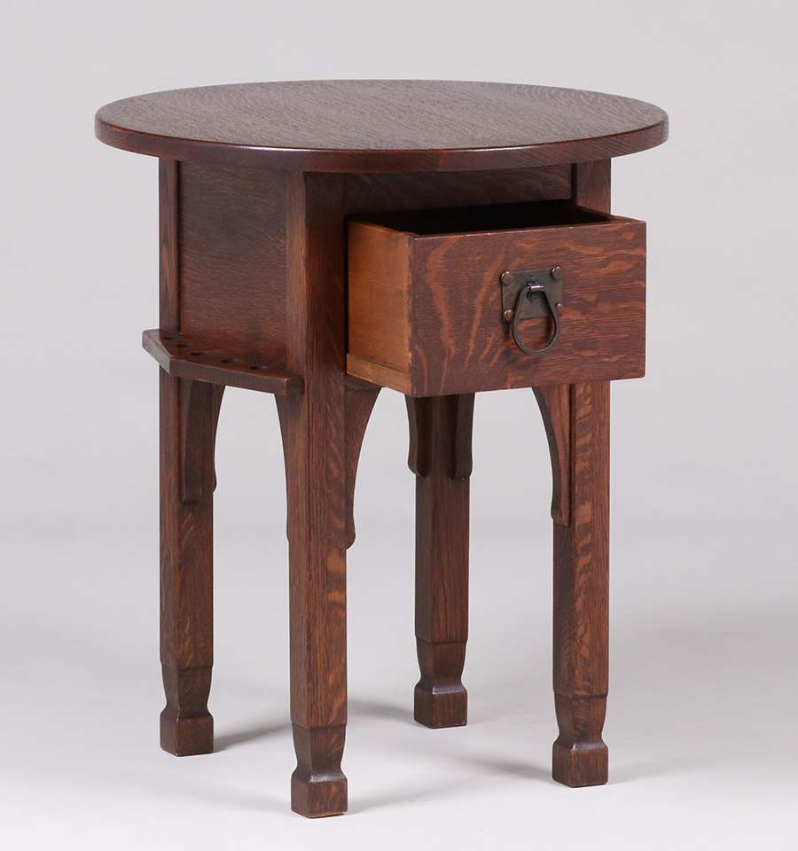 Imperial Furniture Co Side Table c1910 California Historical Design